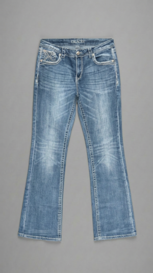 graces stickerei bootcut